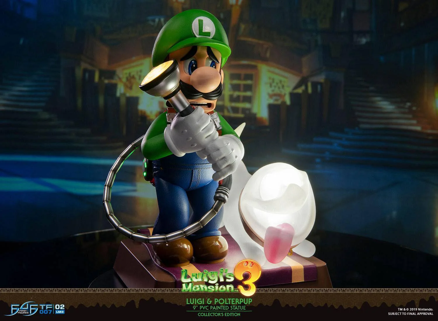 Luigi's Mansion 3 - Luigi 9" PVC Statue Collector's Edition - Image 8
