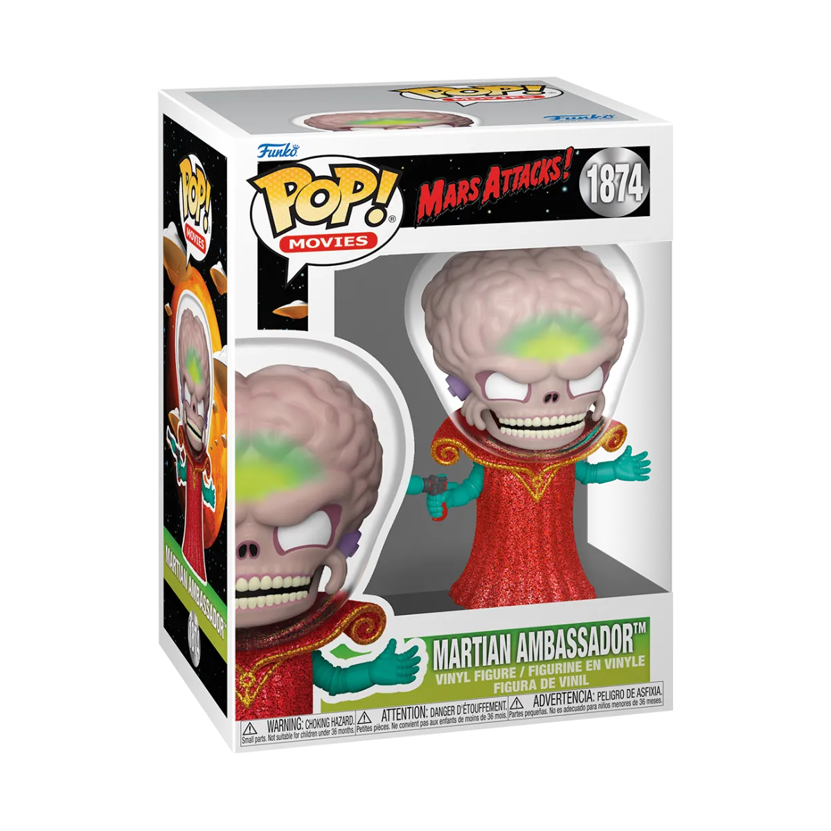 Mars Attacks - Martian Ambassador Pop! Vinyl - Image 3