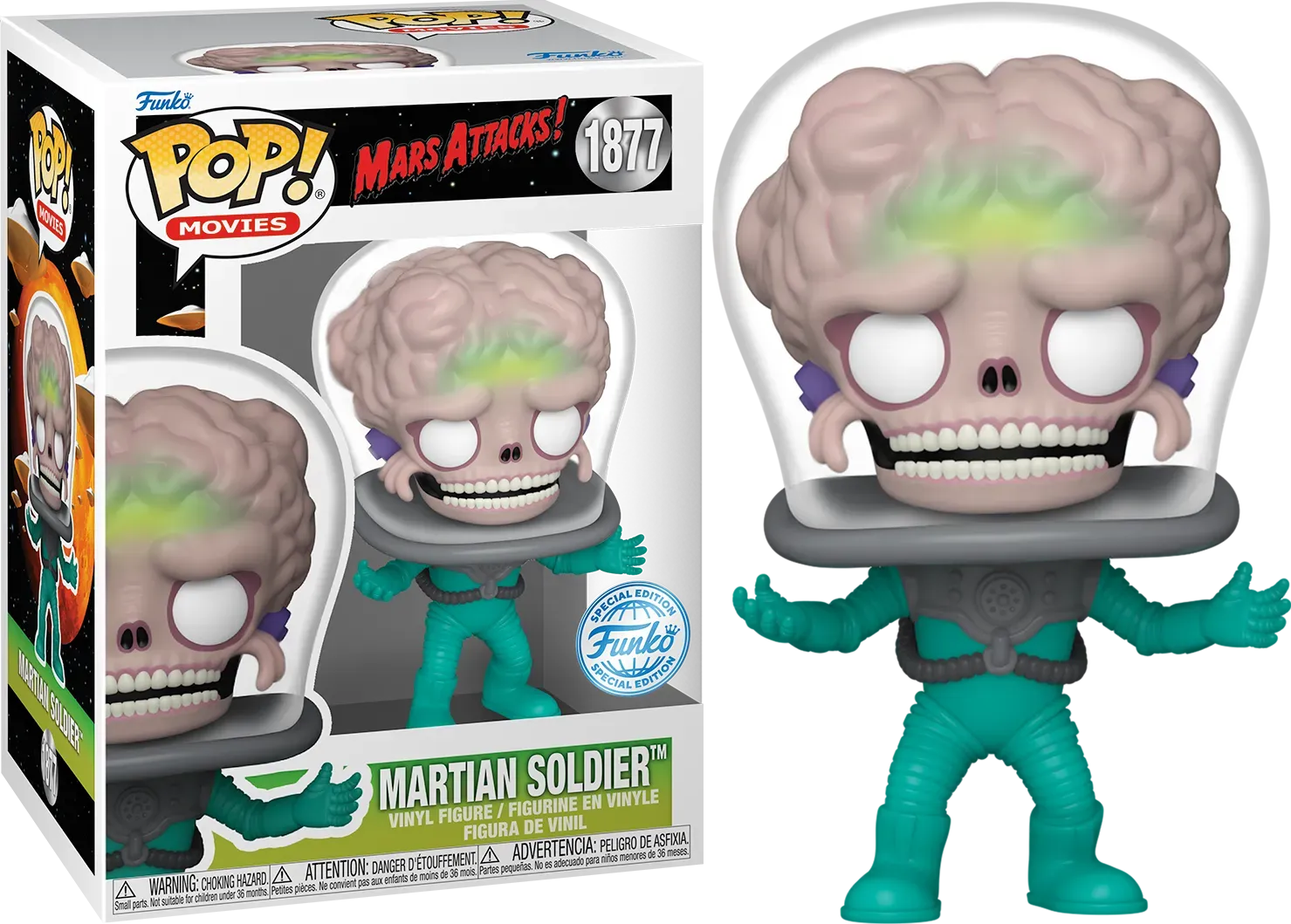 Mars Attacks - Martian Soldier Pop! Vinyl