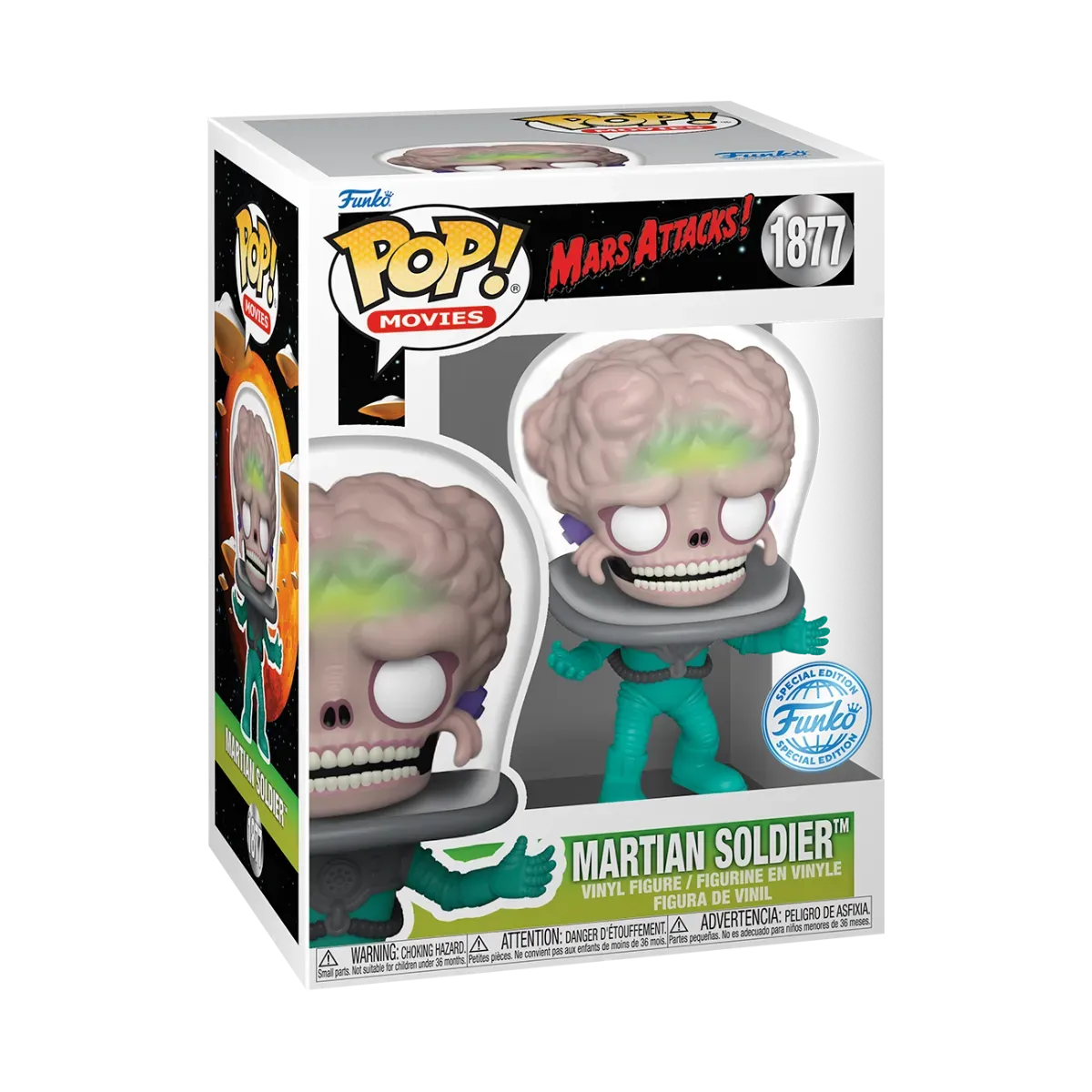 Mars Attacks - Martian Soldier Pop! Vinyl - Image 3