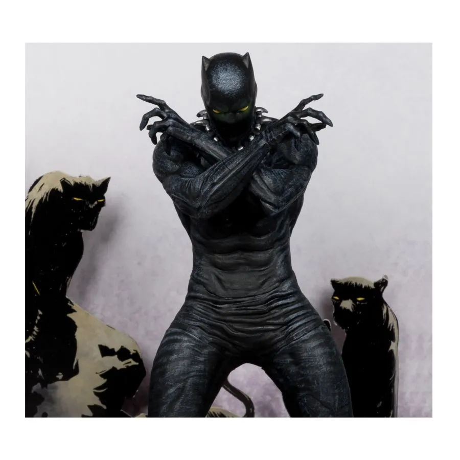 Marvel - Black Panther "Marvel Knights #4" 1:10 Scale Posed Figure - Image 2