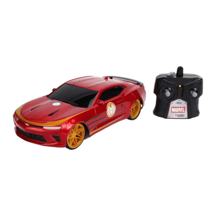 Marvel Comics - 2016 Chevy Camaso SS (Iron Man) 1:16 Scale Remote Control Car