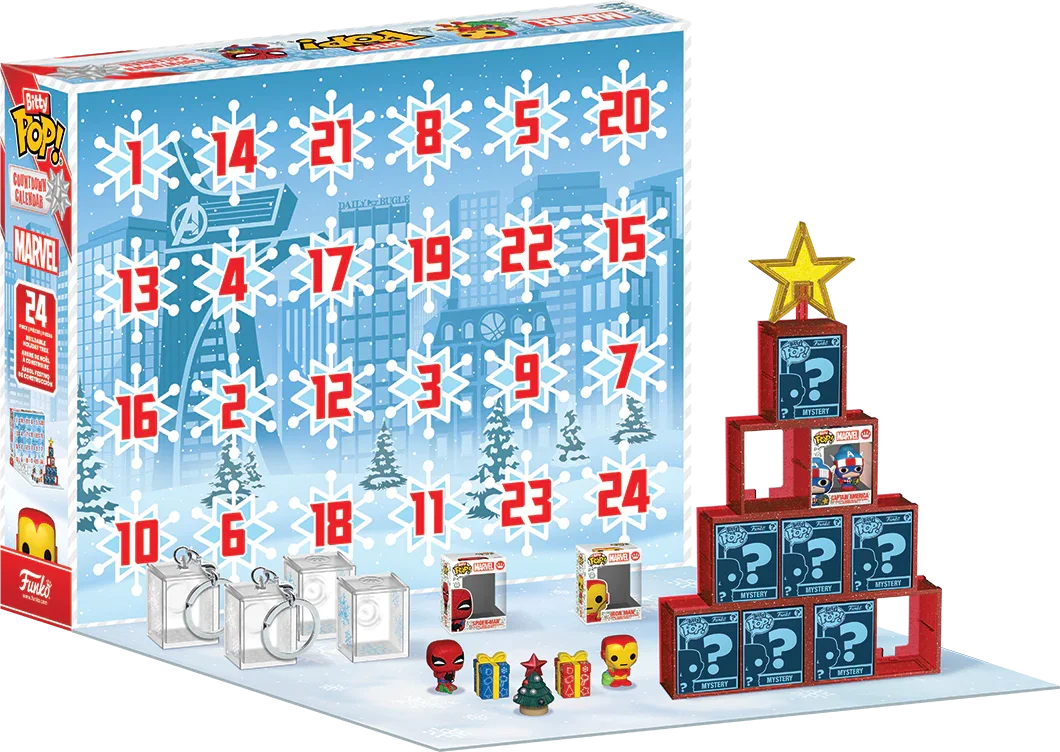 Marvel Comics - Bitty Pop! Vinyl Countdown Calendar - Image 2