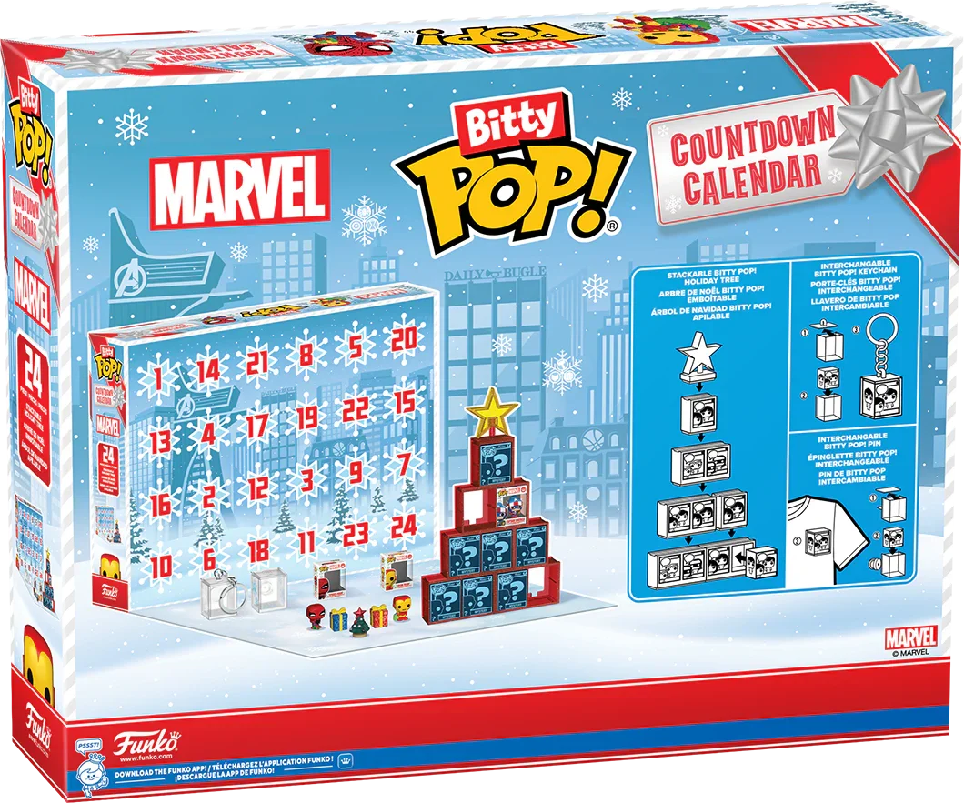 Marvel Comics - Bitty Pop! Vinyl Countdown Calendar - Image 4