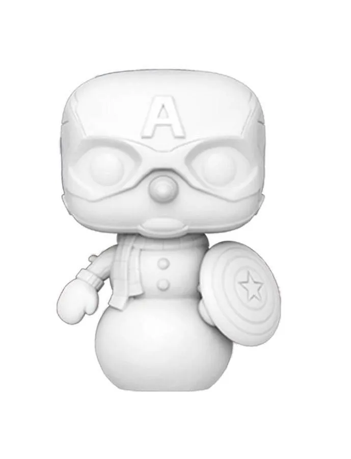 Marvel Comics - Captain America Holiday DIY US Exclusive Pop! Vinyl [RS] - Image 2