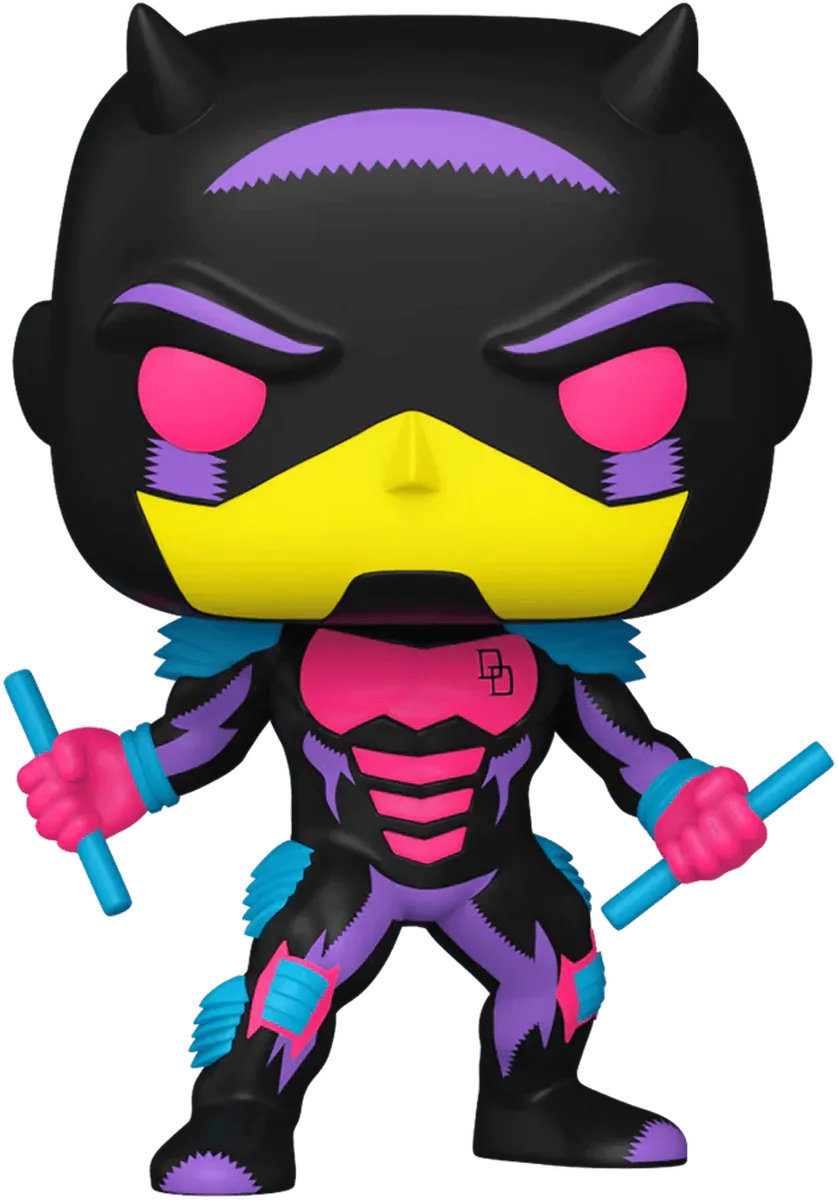 Marvel Comics - Daredevil (Fall from Grace) US Exclusive Blacklight Pop! Vinyl [RS] - Image 2