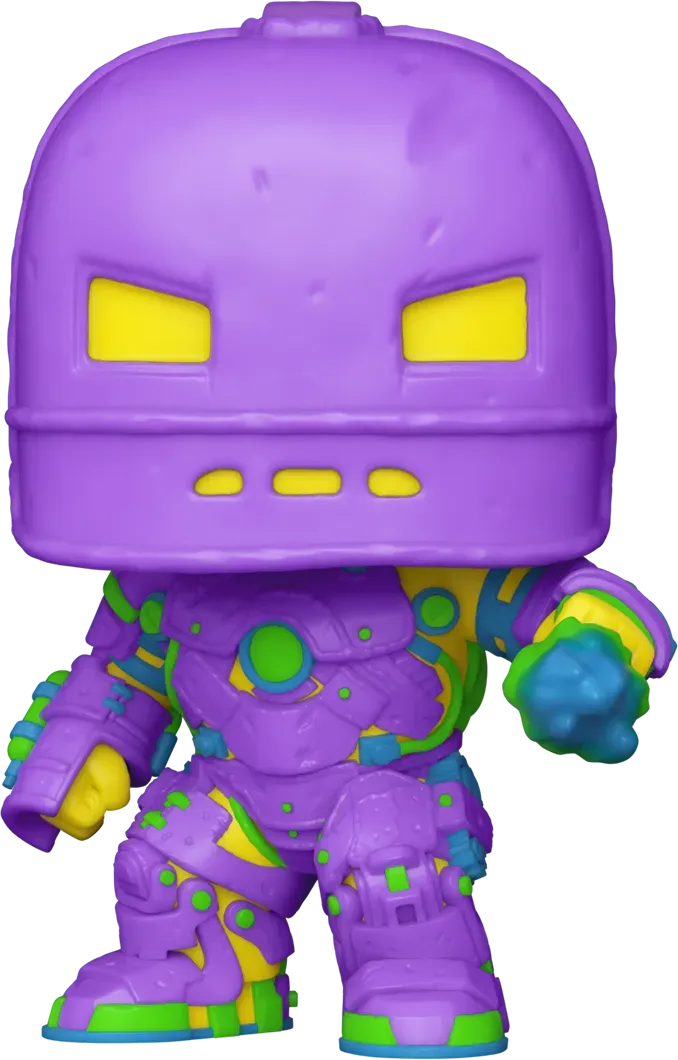 Marvel Comics - Iron Man MkI (Infinity Saga) US Exclusive Black Light Pop! Vinyl [RS] - Image 2