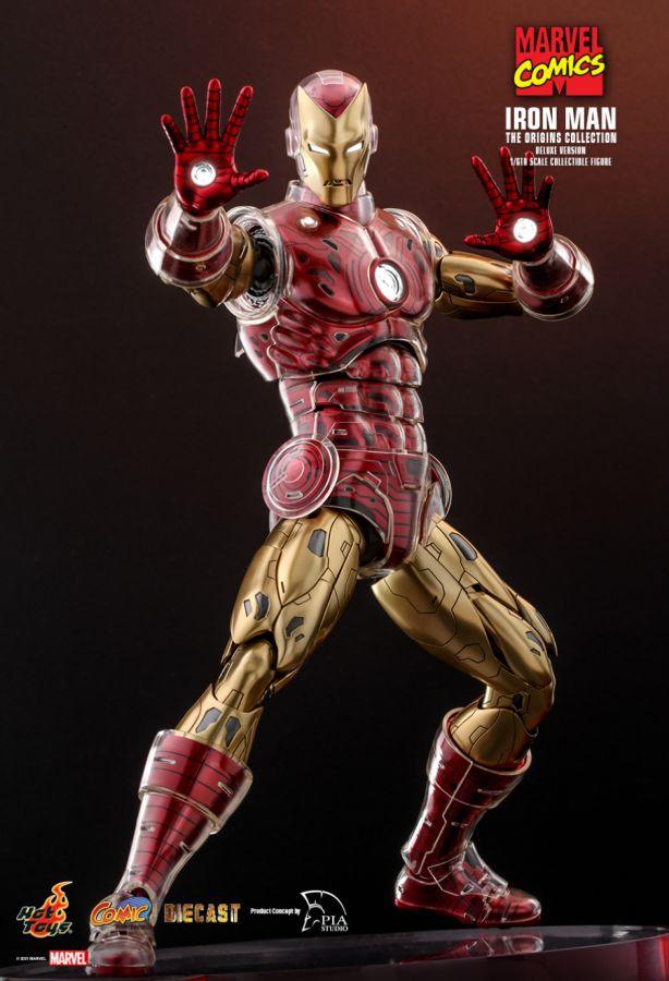 Marvel Comics - Iron Man Origins Deluxe 1:6 Scale 12" Diecast Action Figure - Image 11