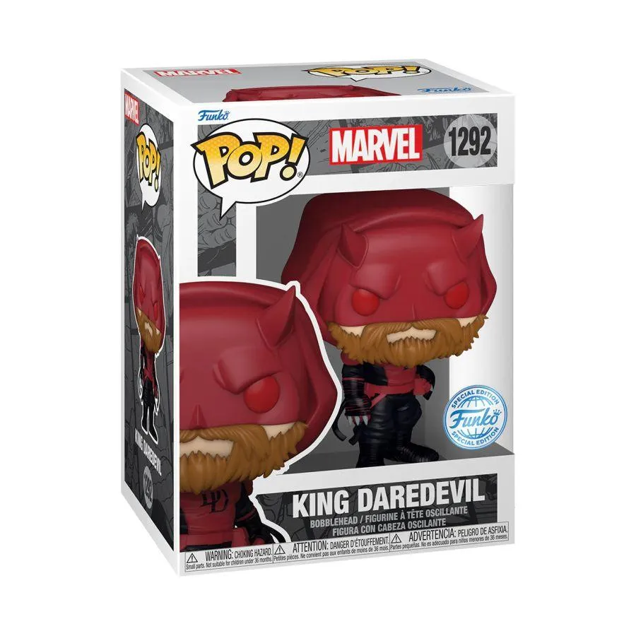 Marvel Comics - King Daredevil US Exclusive Pop! Vinyl [RS] - Image 3