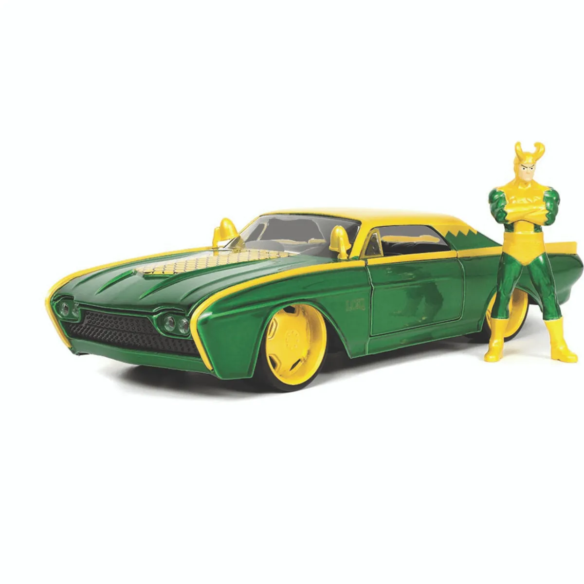 Marvel Comics - Loki & 1963 Ford Thunderbird 1:24 Scale - Image 2