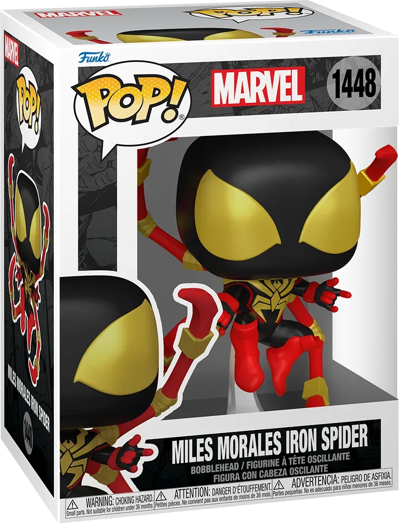 Marvel Comics - Miles Morales Iron Spider Pop! Vinyl - Chase Bundle - Image 5