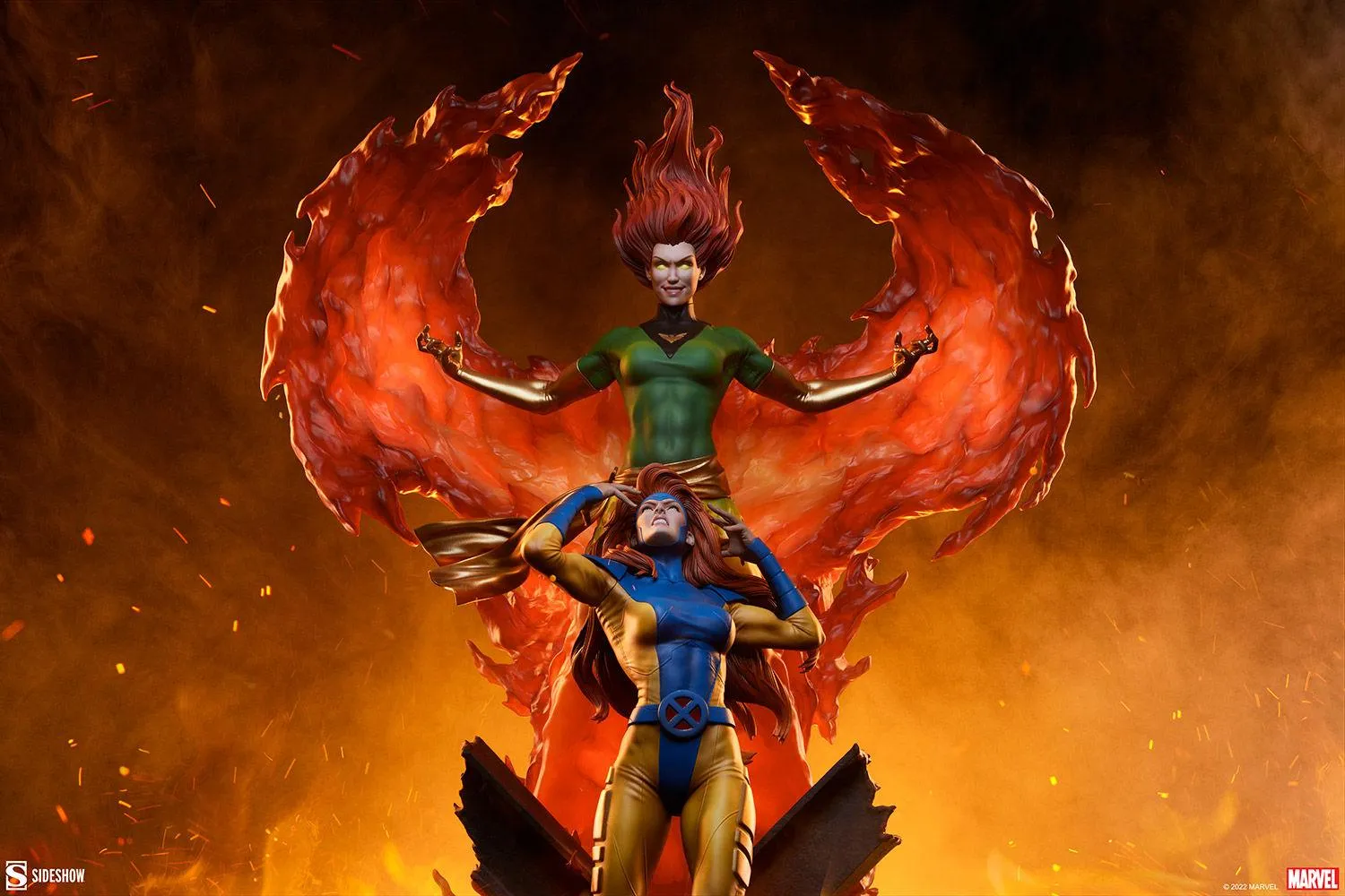 Marvel Comics - Phoenix & Jean Grey Maquette - Image 2