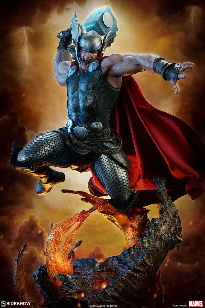 Marvel Comics - Thor Breaker of Brimstone Premium Format 1:4 Scale Statue - Image 4