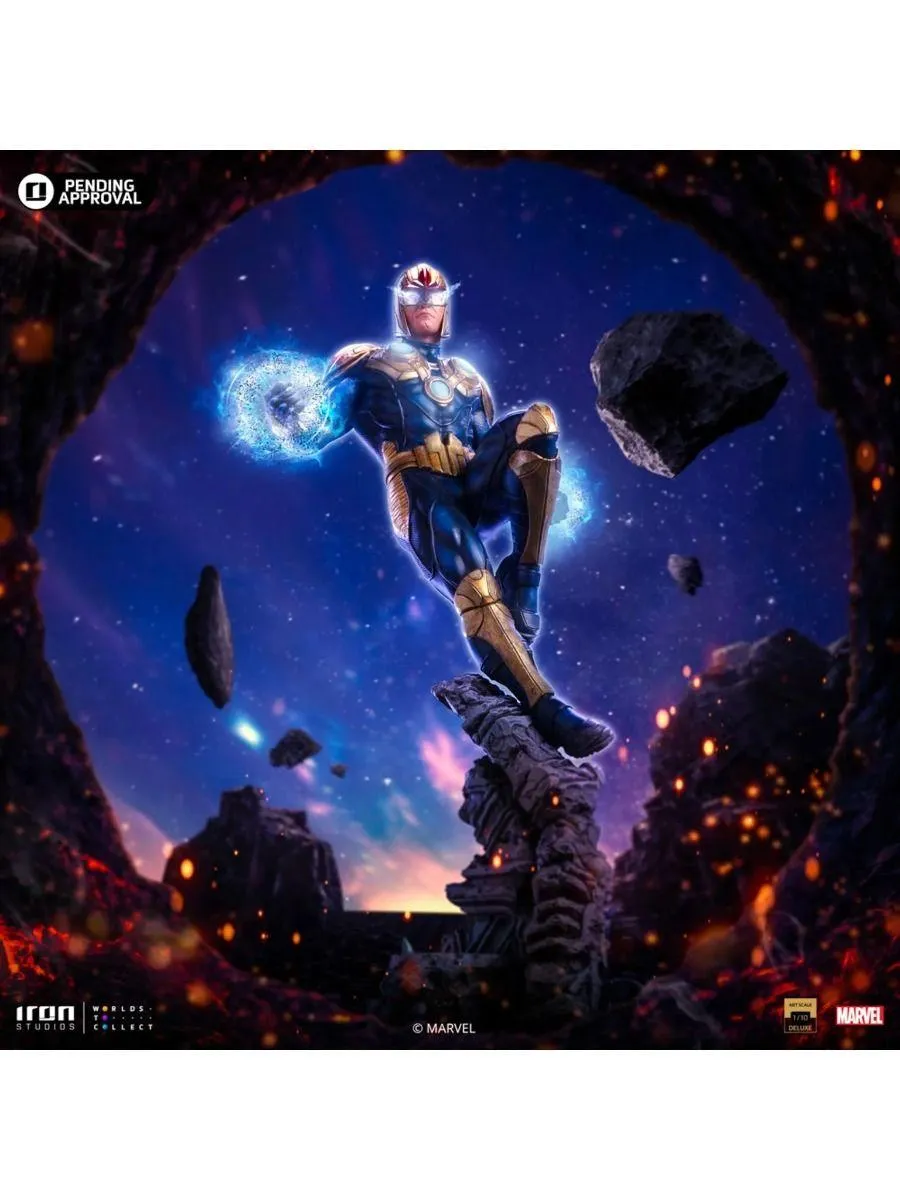 Marvel - Nova Deluxe 1:10 Scale Statue - Image 2