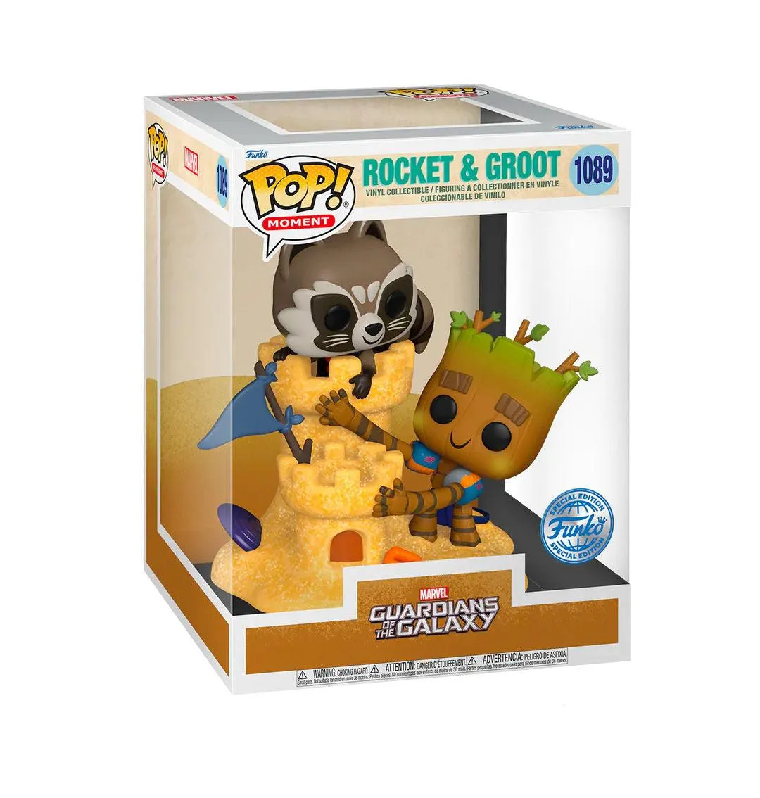 Marvel - Rocket & Groot Beach Day US Exclusive Pop! Moment [RS] - Image 4