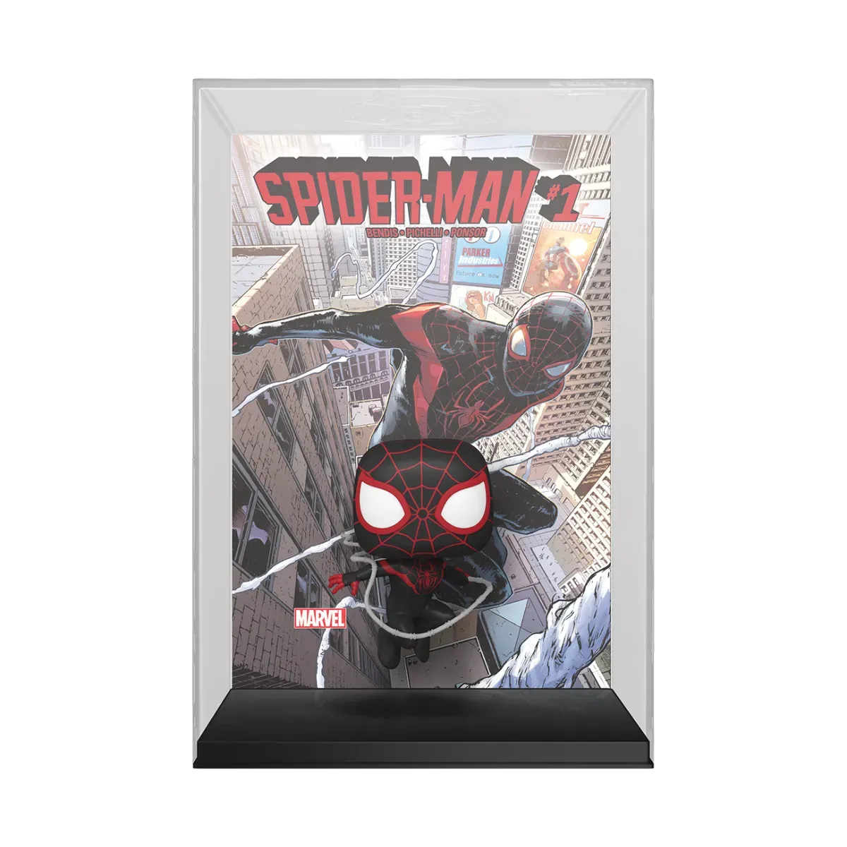 Marvel Comics - Spider-Man #1 (2016) US Exclusive Pop! Comic Cover [RS] - Image 2