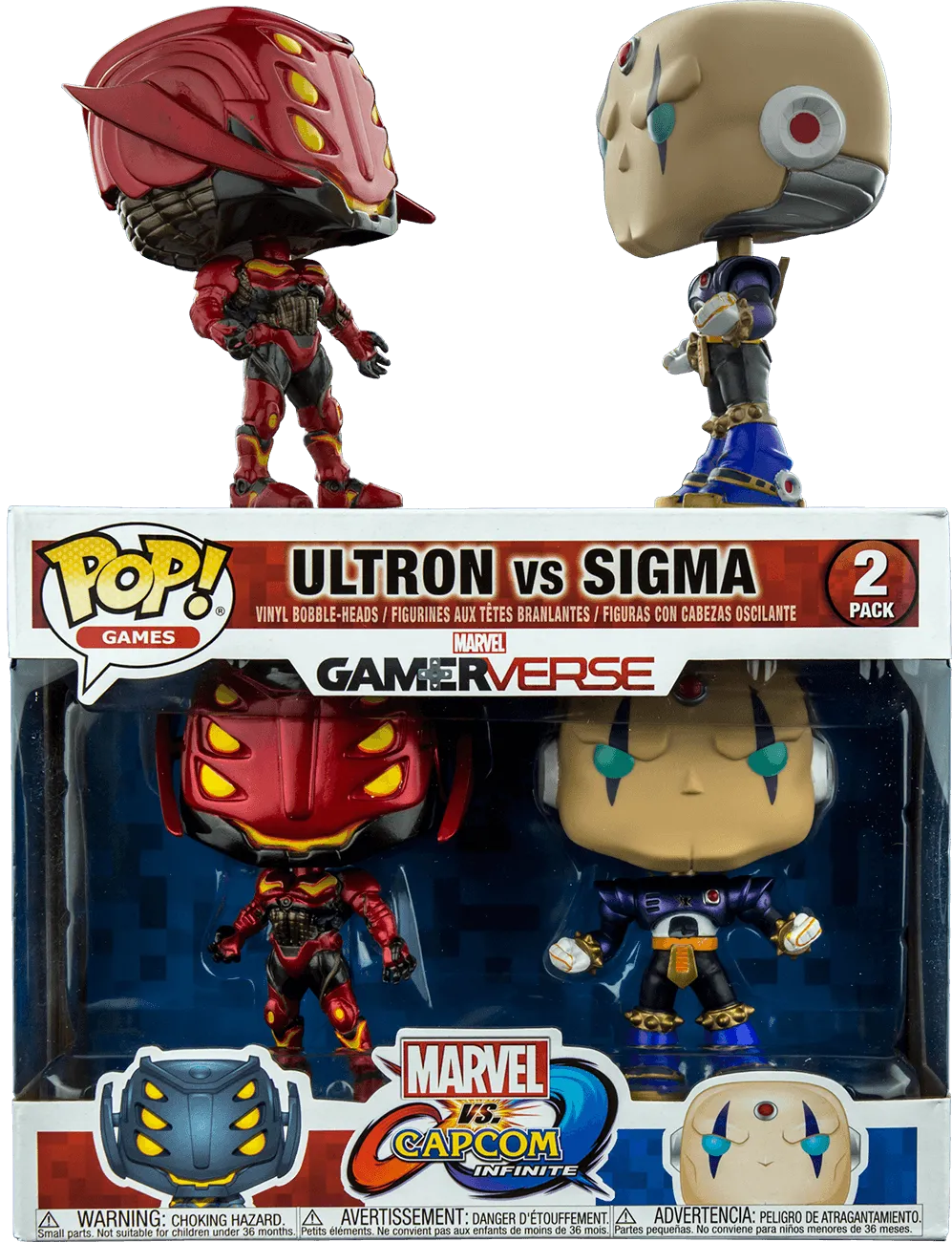 Marvel vs Capcom: Infinite - Ultron vs Sigma US Exclusive Pop! Vinyl 2-pack - Image 2