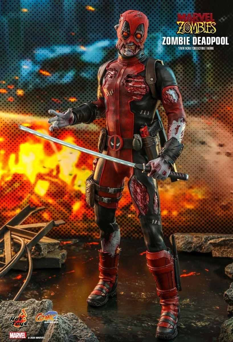 Marvel Zombies (comics) - Deadpool 1:6 Scale 12" Action Figure - Image 12
