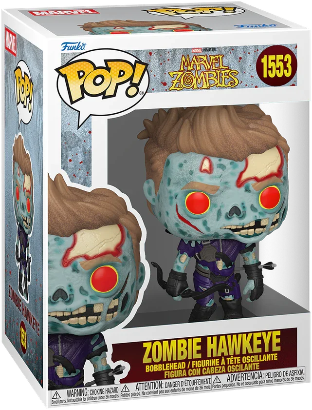 Marvel: Zombies - Zombie Hawkeye Pop! Vinyl - Image 3