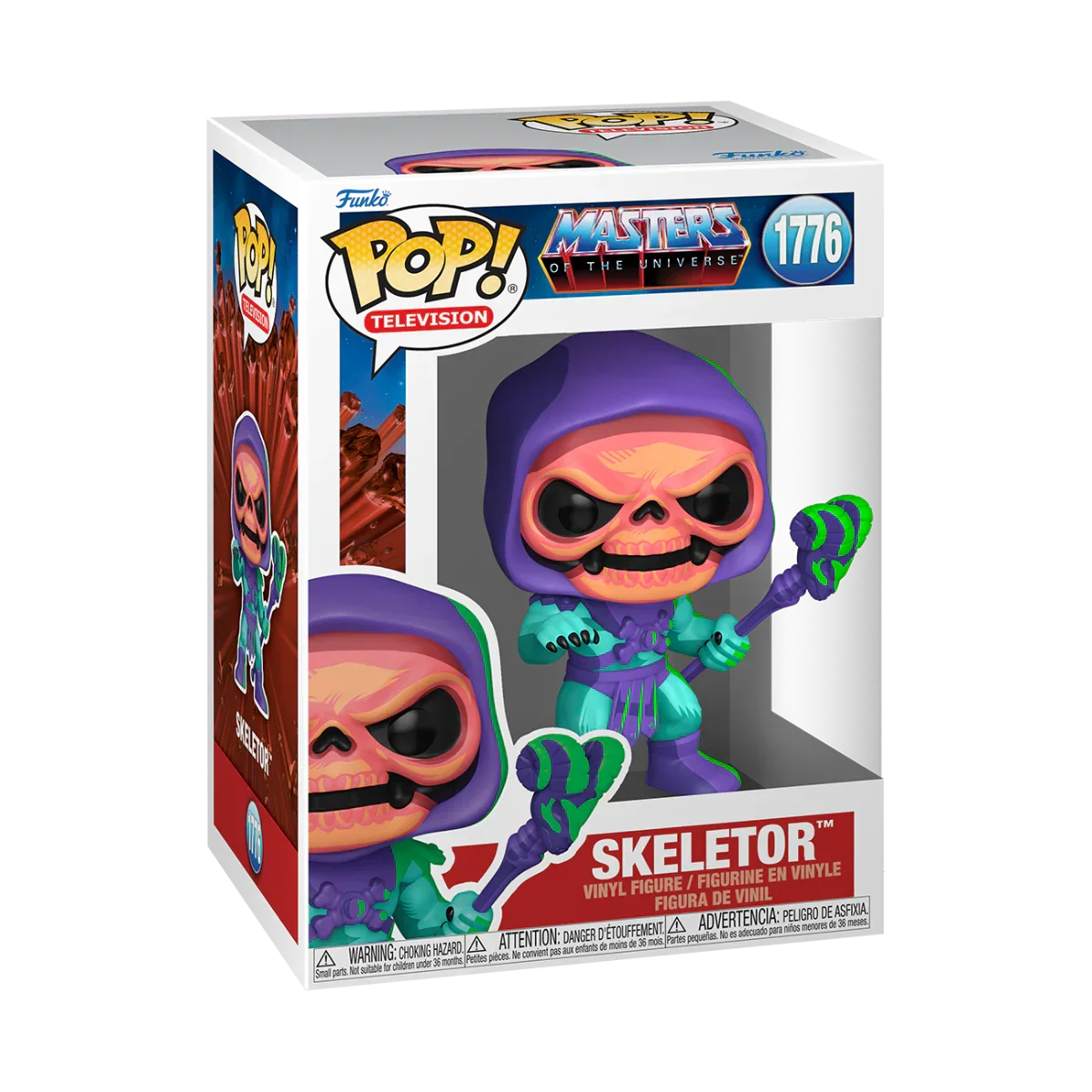 Masters of The Universe - Skeletor (Retro Neon Deco) Pop! Vinyl - Image 3