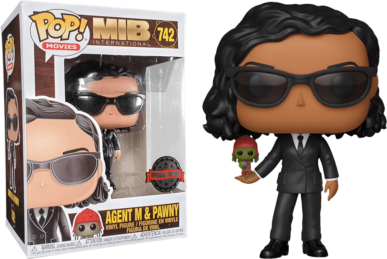 Men In Black 4: International - Agent M with Pawny US Exclusive Pop! Vinyl - Less Than Perfect