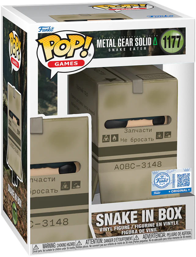 Metal Gear Solid 3: Snake Eater - Snake in Box Pop! Vinyl [RS] - Image 3