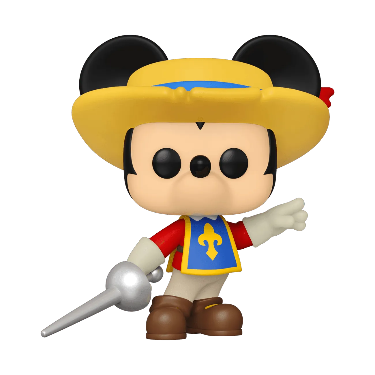 Disney's The Three Musketeers - Mickey Mouse SDCC 2021 US Exclusive Pop! Vinyl [RS] - Image 3