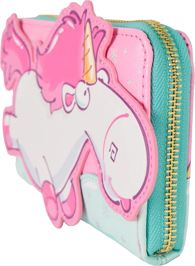 Minions - Fluffy Unicorn Zip Around Wallet - Image 2
