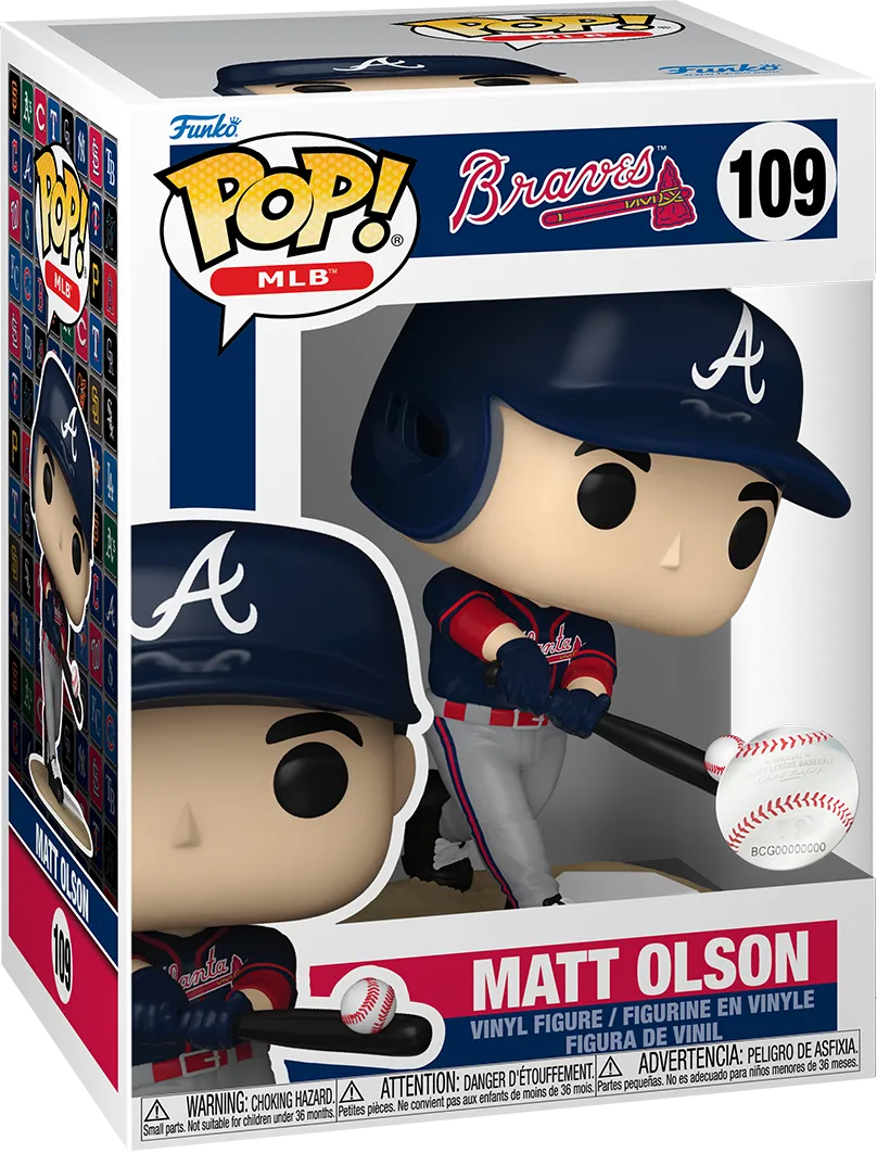 MLB: Braves - Matt Olson Pop! Vinyl - Image 3