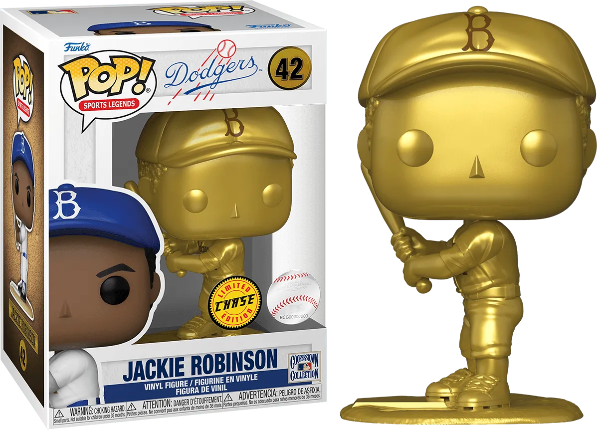 MLB: Legends - Jackie Robinson (with chase) Pop! Vinyl - Image 2