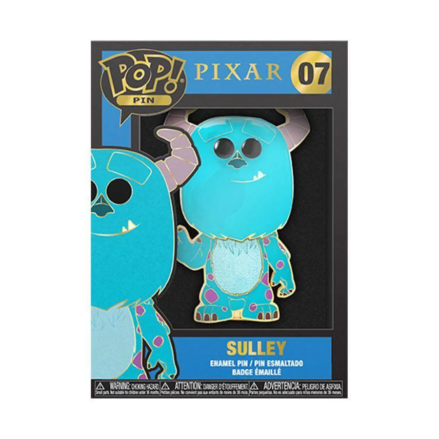 Monsters Inc - Sulley 4" Pop! Enamel Pin - Image 3