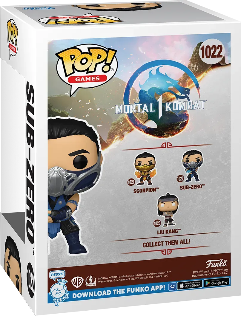Mortal Kombat 1 - Sub-Zero (Ice Hands) Pop! Vinyl - Image 4
