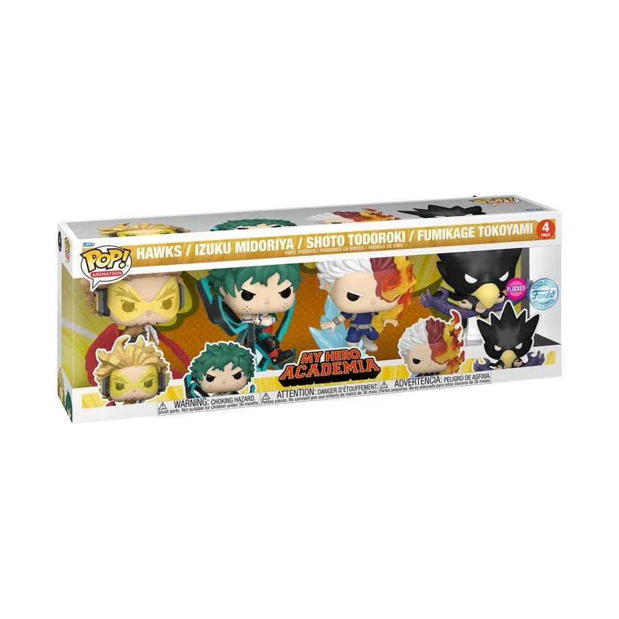 My Hero Academia - Flocked Pop! 4-Pack [RS] - Image 3