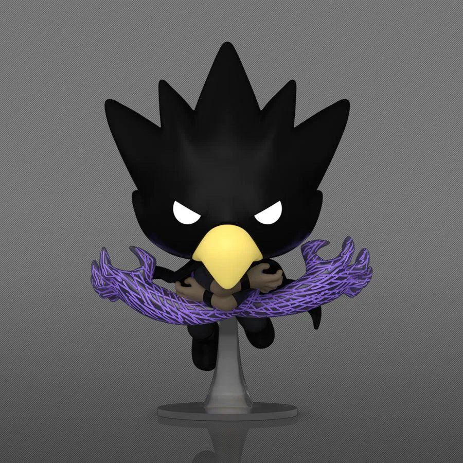 My Hero Academia - Fumikage Tokoyami (Fallen Angel) US Exclusive Glow Pop! Vinyl [RS] - Image 2
