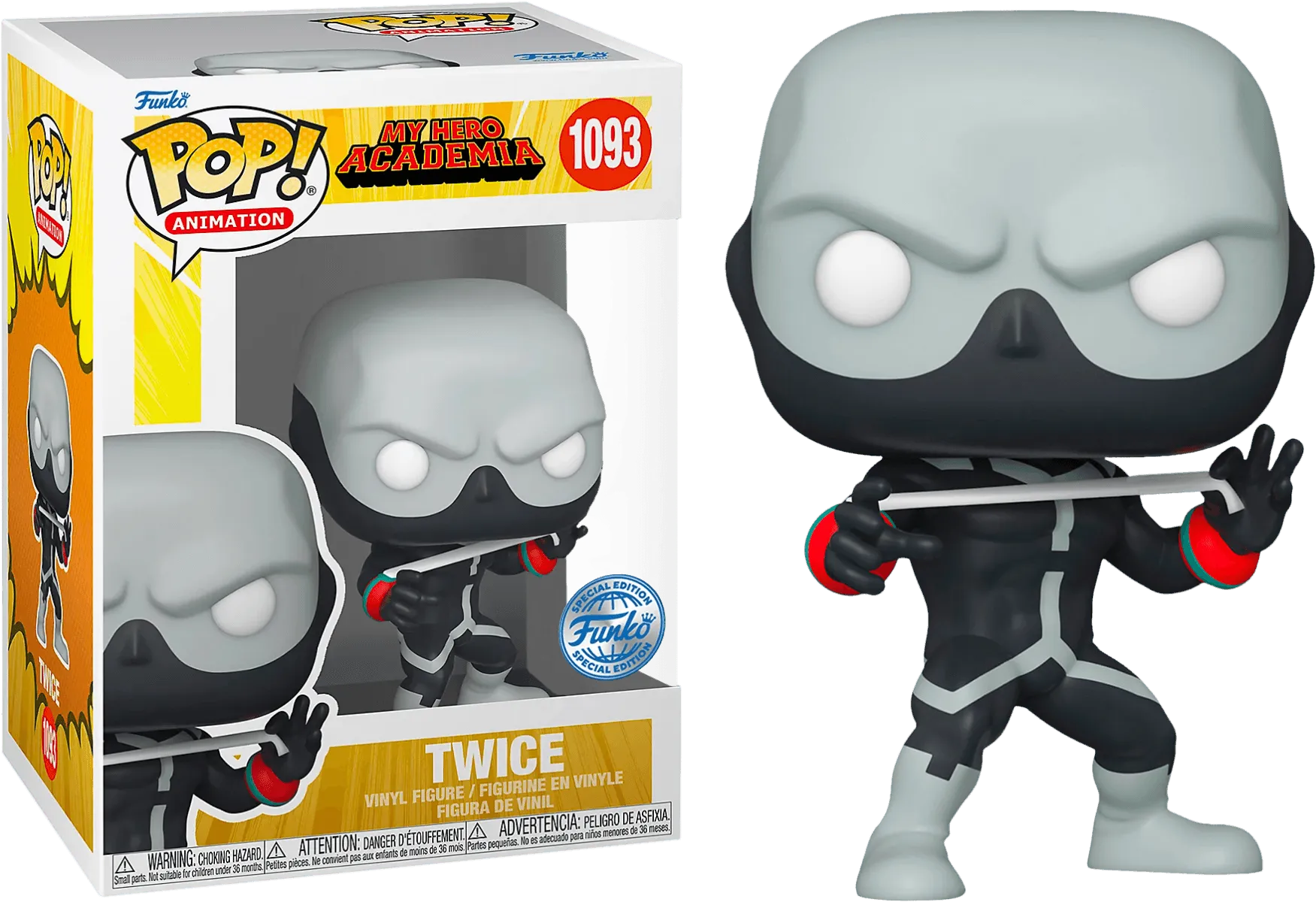 My Hero Academia - Twice US Exclusive Pop! Vinyl [RS] - Less Than Perfect - Image 3