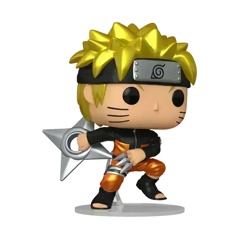 Naruto - Naruto Uzumaki with Shuriken Pop! Vinyl - Image 5