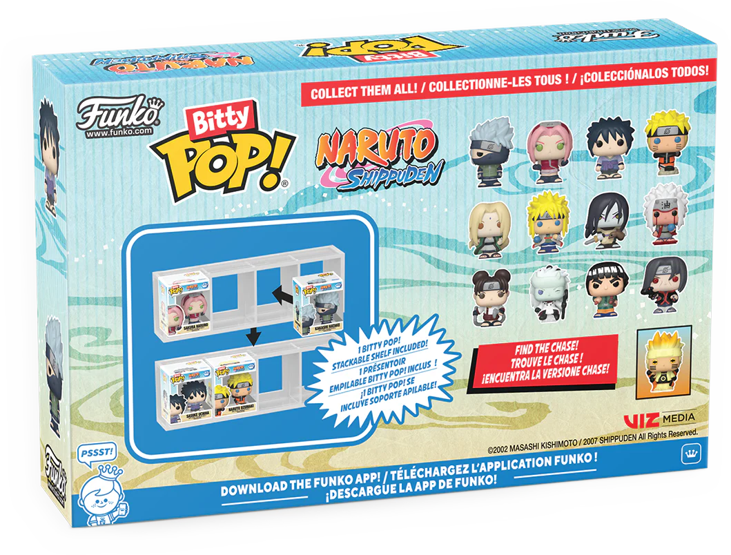 Naruto - Team 2 Bitty Pop! 4-Pack - Image 4