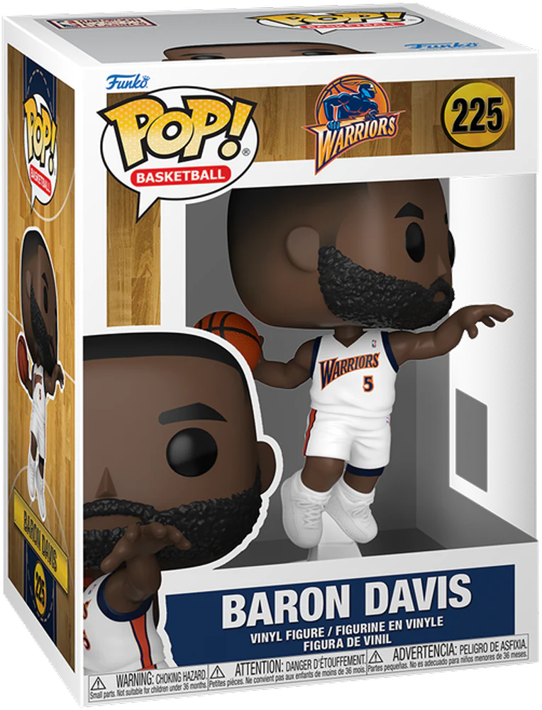NBA: Legends - Baron Davis (Warriors) Pop! Vinyl - Image 3