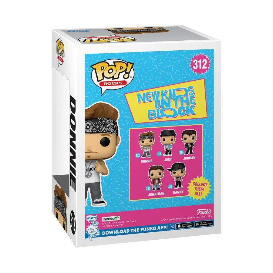 New Kids on the Block - Donnie Pop! Vinyl - Image 4