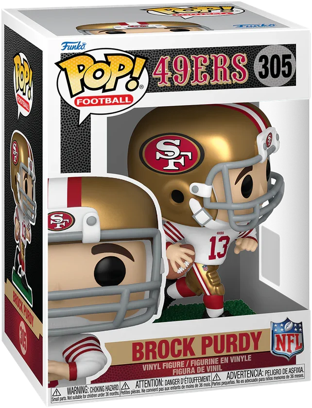 NFL: 49ers - Brock Purdy Pop! Vinyl - Image 3