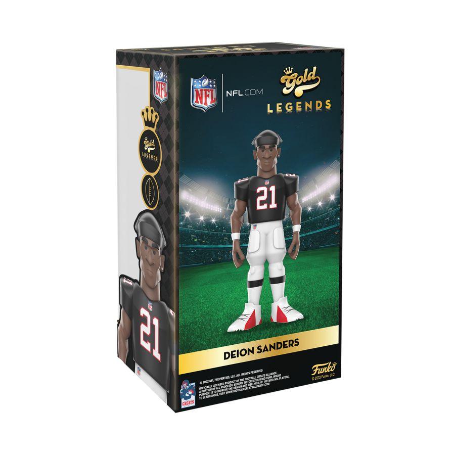NFL: Falcons - Deion Sanders (with chase) US Exclusive 12" Vinyl Gold [RS] - Image 6