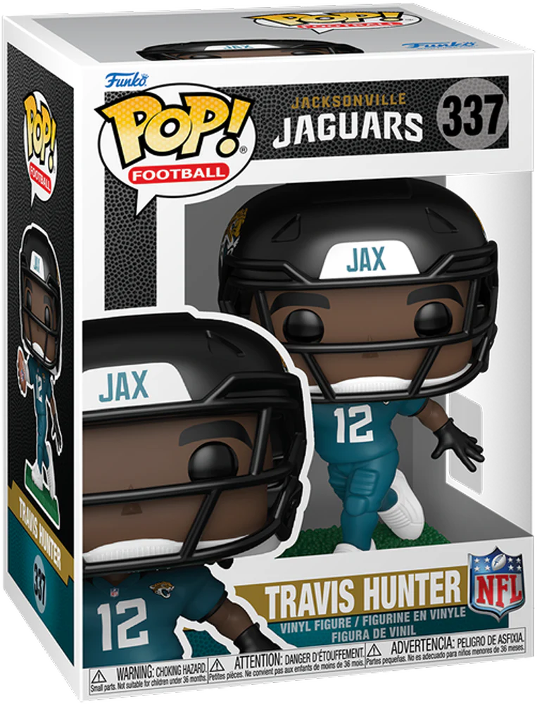 NFL: Jaguars - Travis Hunter Pop! Vinyl - Image 3