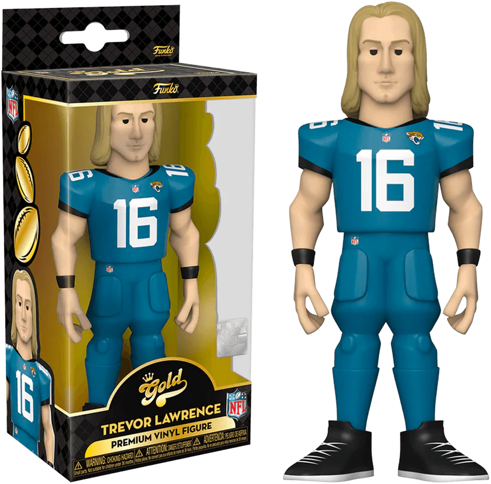 NFL: Jaguars - Trevor Lawrence (with chase) 5" Vinyl Gold