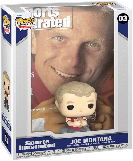 NFL - Joe Montana Sports Illustrated Pop! Vinyl Cover