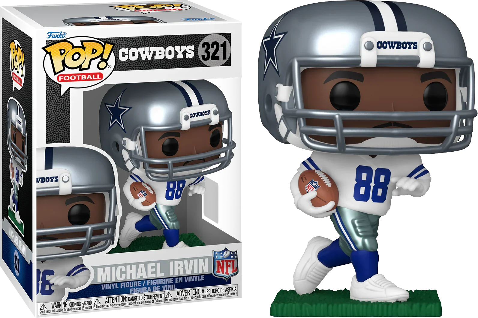 NFL Legends - Michael Irvin (Cowboys) Pop! Vinyl