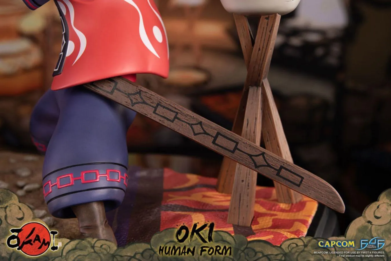 Okami - Oki (Human Form) Statue - Image 11