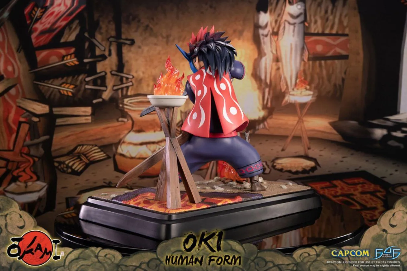 Okami - Oki (Human Form) Statue - Image 4