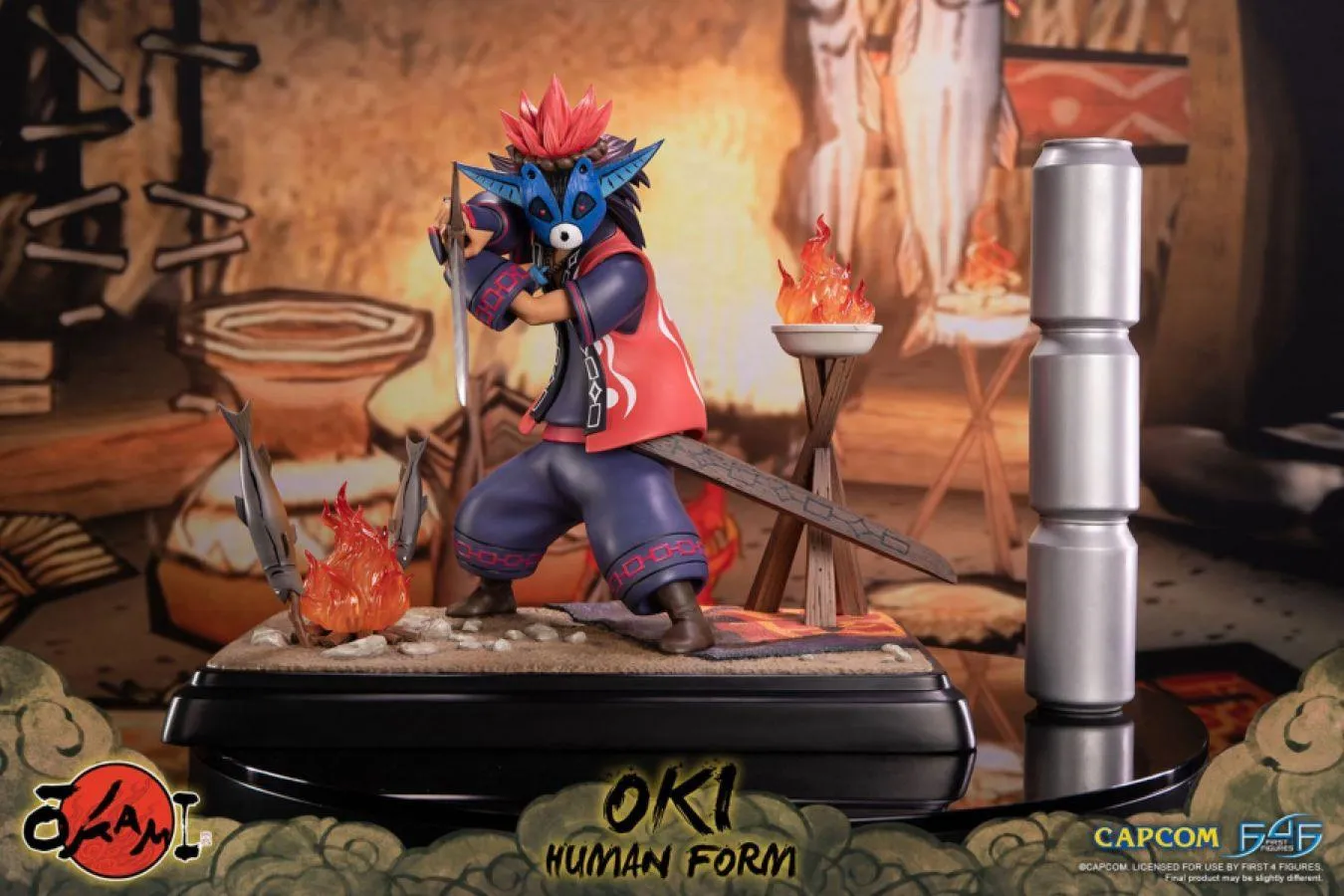 Okami - Oki (Human Form) Statue - Image 6