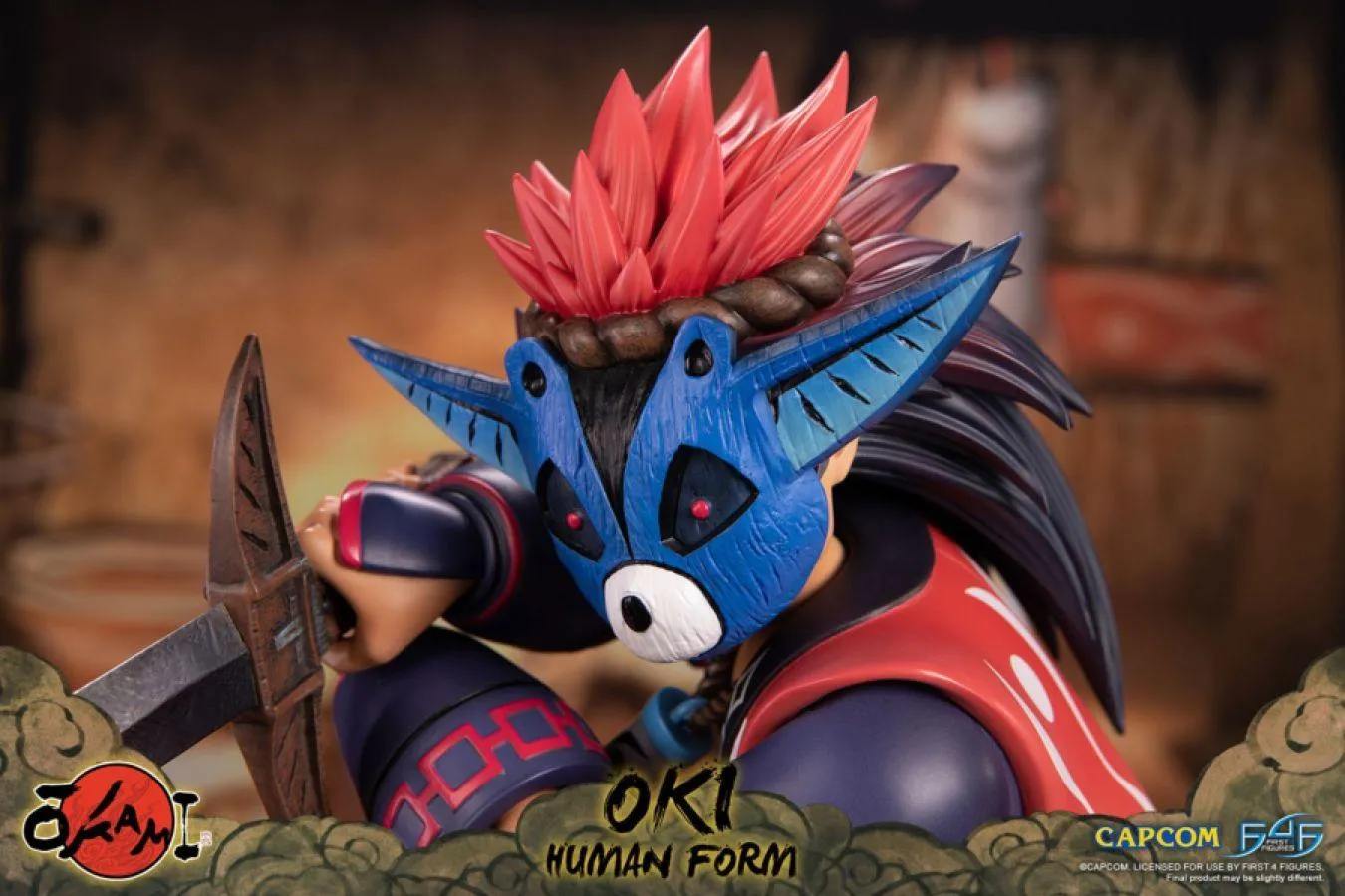 Okami - Oki (Human Form) Statue - Image 7