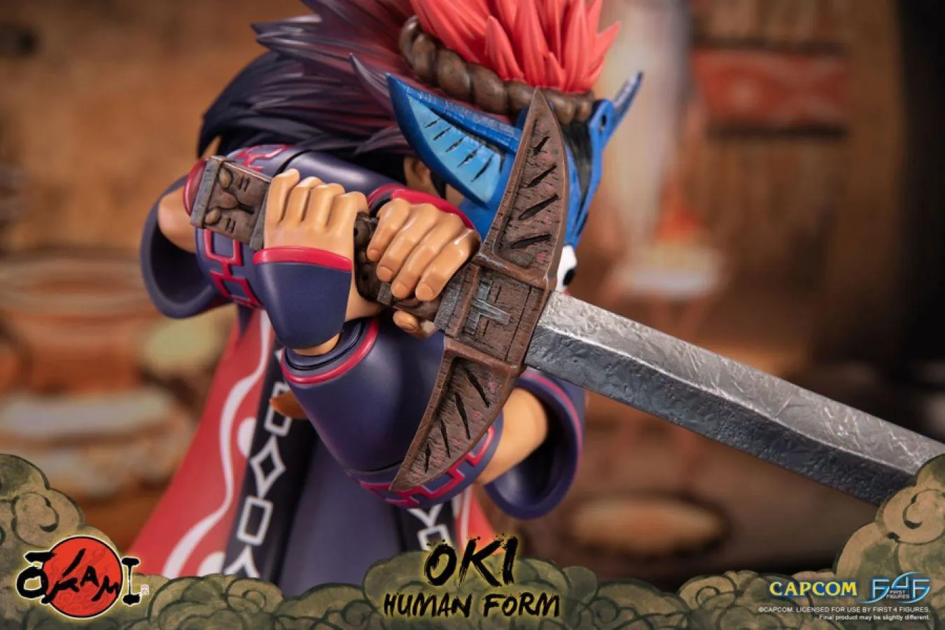 Okami - Oki (Human Form) Statue - Image 8